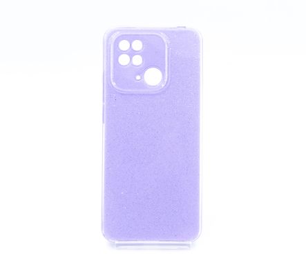 Силиконовый чехол Summer vibe для Xiaomi Redmi 10C purple Full Camera