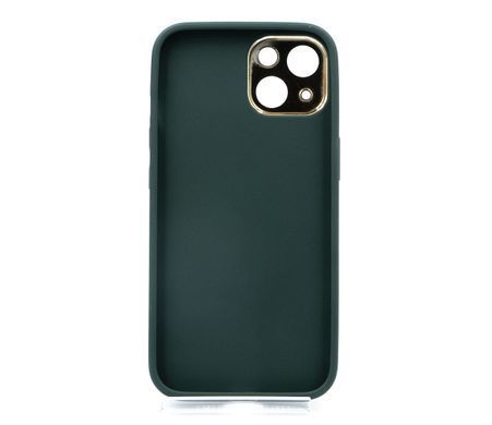 Чохол шкіра Xshield для iPhone 14 armi green