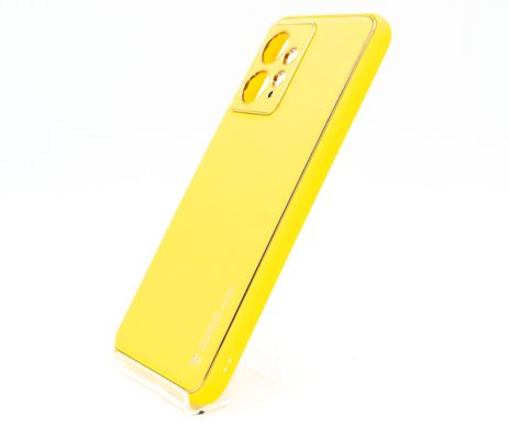 Чохол шкіра Xshield для Xiaomi Redmi Note 12 4G yellow Full Camera