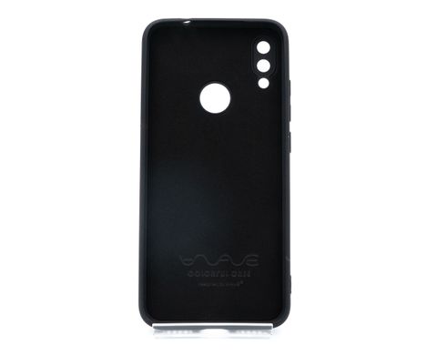 Силіконовий чохол WAVE Colorful для Xiaomi Redmi Note 7 black (TPU)