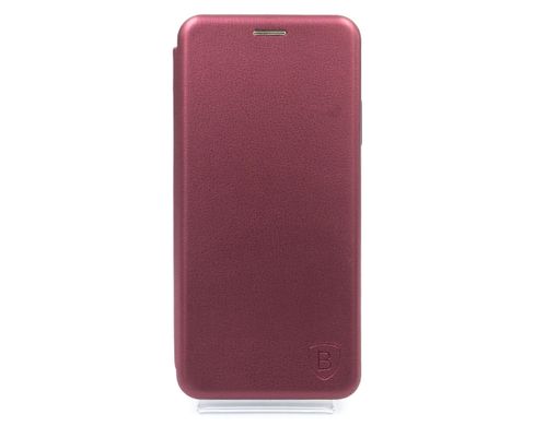 Чохол книжка Baseus Premium Edge для Xiaomi Redmi Note 9T/Note 9 5G marsala