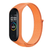 Ремінець Nylon для Xiaomi Mi Band 3/4/5/6 orange