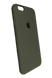 Силиконовый чехол Full Cover для iPhone 6+ cocoa