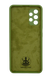 Силіконовий чохол Full Cover для Samsung A32 4G dark green Full Camera без logo
