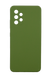 Силіконовий чохол Full Cover для Samsung A32 4G dark green Full Camera без logo