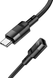 Перехідник подовжувач Hoco U107 Type-C to Type-C USB2.0 3A/1.2m black