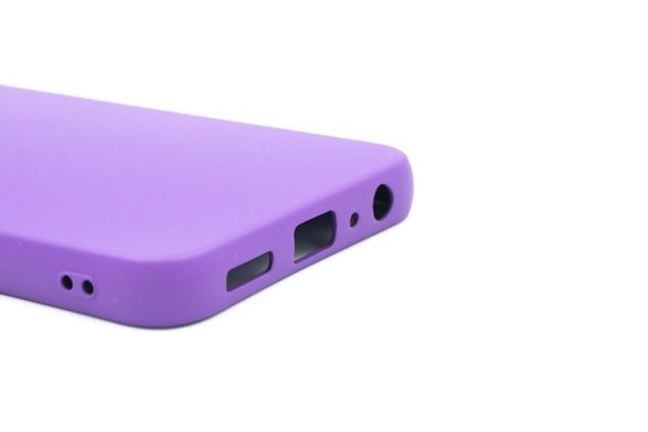 Силіконовий чохол Full Cover для Samsung A05S purple Full Camera без logo