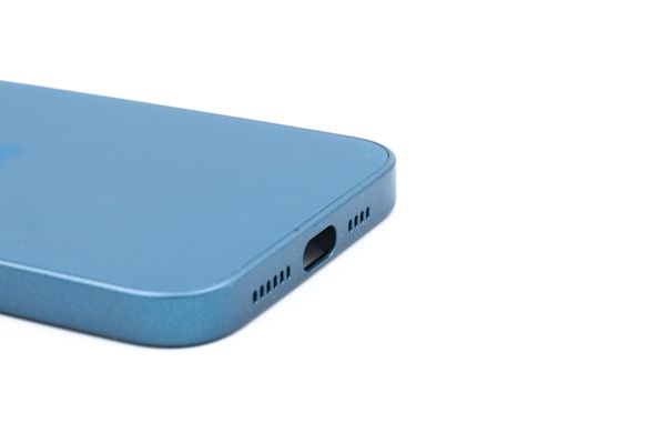 Чохол TPU+Glass sapphire matte case для iPhone 12 Pro Max navy blue