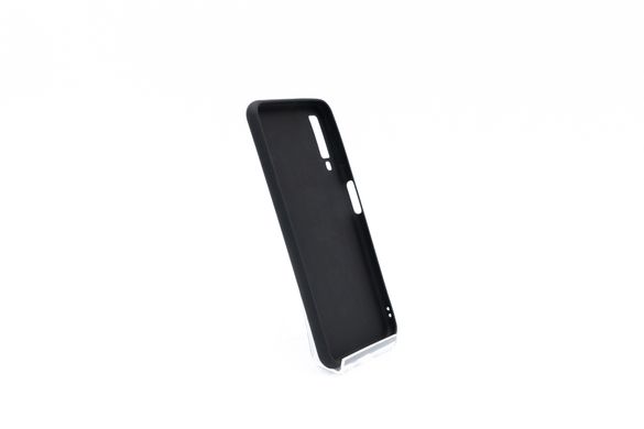 Силіконовий чохол Soft feel для Samsung A750 black