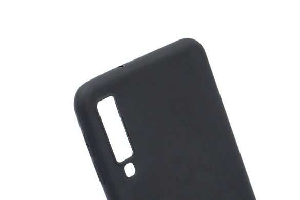 Силиконовый чехол Soft feel для Samsung A750 black