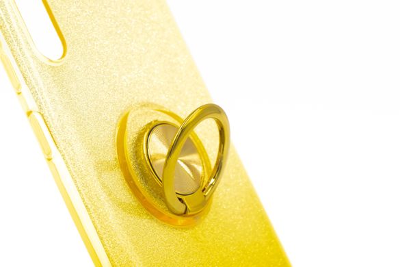 Силіконовий чохол SP Shine для Samsung A30s yellow ring for magnet