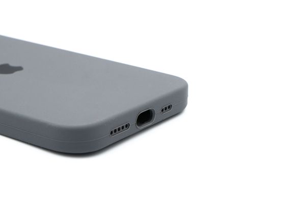 Силіконовий чохол Full Cover для iPhone 13 marengo (dark grey) Full Camera