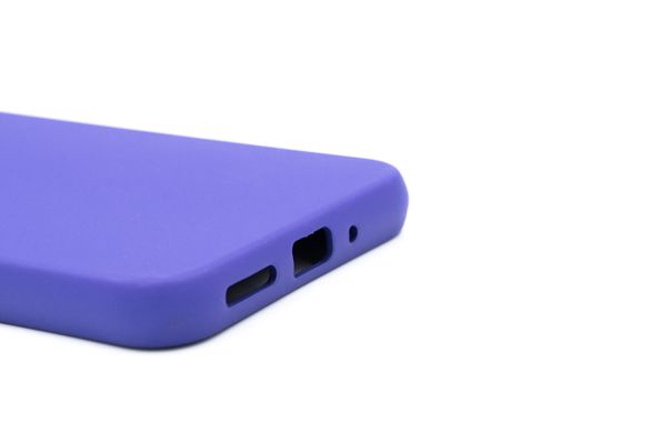 Силіконовий чохол Full Cover для Samsung A54 5G violet Full Camera без logo