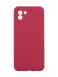 Силиконовый чехол Full Cover для Samsung A03 rose red Full Сamera без logo