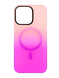 Чехол WAVE Matte Gradient colors with MagSafe для iPhone 15 Pro Max pink/purple