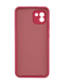 Силиконовый чехол Full Cover для Samsung A03 rose red Full Сamera без logo