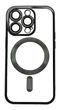 Чохол Metal Matte with MagSafe для iPhone 14 Pro Max black Full Camera