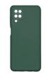 Силиконовый чехол Full Cover Lakshmi для Samsung A12 cyprus green (AAA) Full Camera без logo