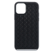 Силіконовий чохол Weaving case для iPhone 11 Pro black (плетінка)