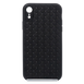 Силіконовий чохол Weaving case для iPhone XR black (плетінка)