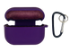 Чохол for AirPods Pro силіконовий ultra violet з мікрофіброю