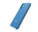 Силіконовий чохол Full Cover для Xiaomi Redmi Note 10 5G/Poco M3 Pro navy blue Full Camera
