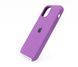 Силиконовый чехол Full Cover для iPhone 12/12 Pro grape