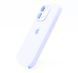 Силіконовий чохол Full Cover для iPhone 15 Pro lilac (dasheen) Full Camera