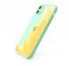 Чохол Glass Art для iPhone 11 Pro Max See Breeze Lime