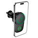 Автодержатель Hoco HW36 Electric Rotating 4.5-7.0 inch magnetic ring wireless 15W black