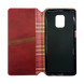 Чехол-книжка кожа для Xiaomi Redmi Note 9s/Note 9 Pro/Note 9 Pro Max red Getman Cubic PU