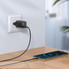 Сетевое зарядное устройство Hoco N13 Bright PD30W+QC3.0 (EU) black