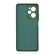 Силіконовий чохол Full Cover для Xiaomi Redmi Note 12 Pro 5G dark green Full Camera без logo