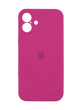 Силіконовий чохол Full Cover для iPhone 16 Plus dragon fruit Full Camera