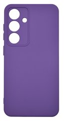 Силіконовий чохол Full Cover для Samsung S24 purple Full Camera без logo