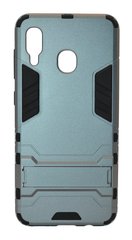 Накладка Protective для Samsung A20/A30 dark gray с подставвкой