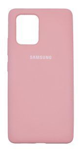 Силиконовый чехол Full Cover для Samsung S10 Lite pink