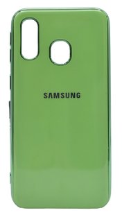 Накладка Soft Glass для Samsung A40 mint