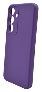 Силиконовый чехол Full Cover для Samsung S24 purple Full Camera без logo