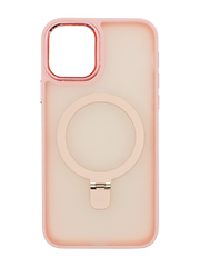 Чехол Matte Ring-MagSafe для iPhone 15 Pro Max light pink