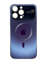 Чехол PC Slim Case Sapphire with MagSafe для iPhone 14 Pro Max deep purple Full Camera