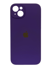 Силіконовий чохол Full Cover для iPhone 14 Plus ultra violet Full Camera
