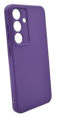 Силиконовый чехол Full Cover для Samsung S24 purple Full Camera без logo