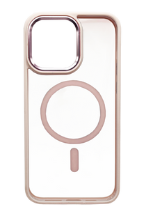 Чехол WAVE Ardor with MagSafe для iPhone 14 Pro Max clear pink sand