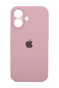Силіконовий чохол Full Cover для iPhone 16 pink