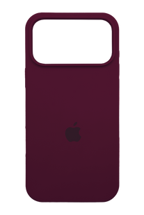 Силиконовый чехол Full Cover для iPhone 17 Pro Max plum