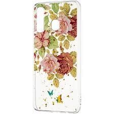 Накладка Deep Shine Flowers New для Xiaomi Redmi 7 с блестками