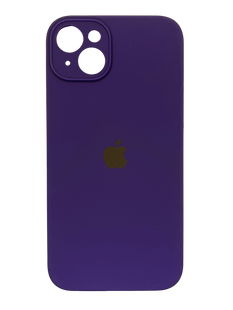 Силіконовий чохол Full Cover для iPhone 14 Plus ultra violet Full Camera