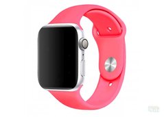 Силіконовий ремінець для Apple Watch Sport Band 38/40/41mm (S) 2pcs barbie pink