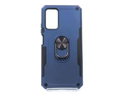 Чехол Serge Ring for Magnet для Xiaomi Poco M3 dark blue противоударный